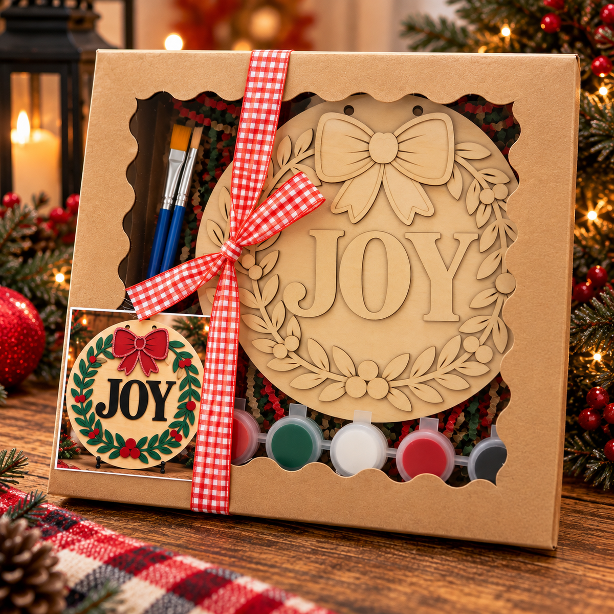 Joy Christmas Sign Kit