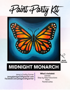 Midnight Monarch Art Kit