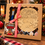 Merry Christmas Reindeer Christmas Sign Kit