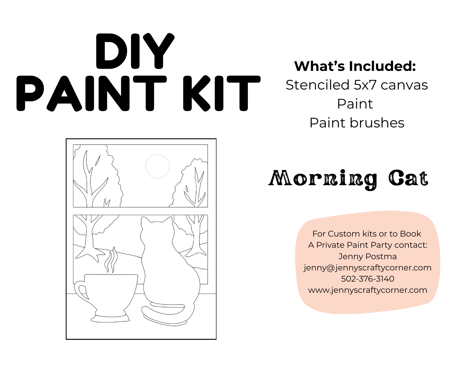 5x7 Canvas Board Art Kit
