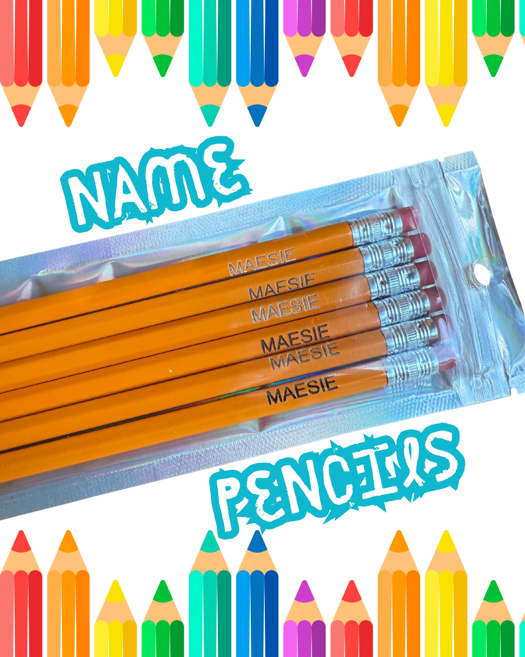 Name Pencils Perfect for Students