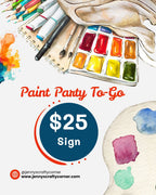 Guest Fee For Paint Party To-Go