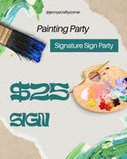 Guest Fee For Signature Sign Party