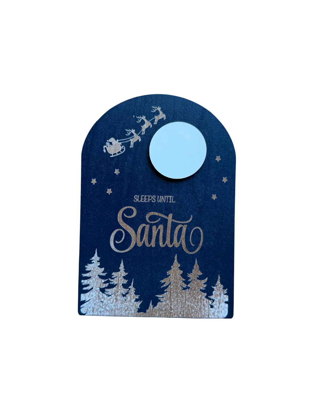 Santa Sleigh Christmas Countdown