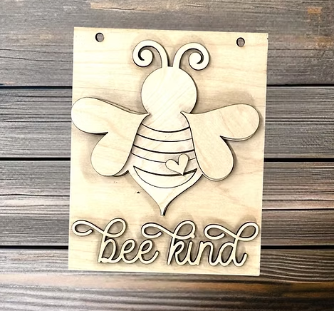 Bee Kind Mini Sign Kit