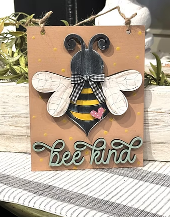 Bee Kind Mini Sign Kit