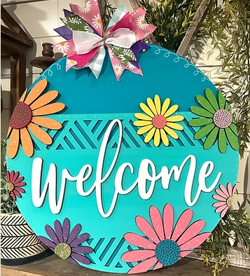 WELCOME DOOR HANGER KIT