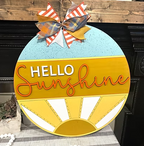 HELLO SUNSHINE DOOR HANGER KIT