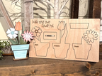 Build Your Own Flower Pot Pop Out Kit