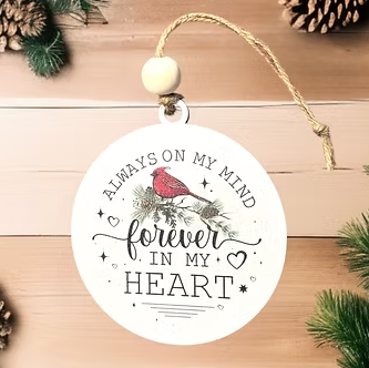 Printed Christmas Ornaments