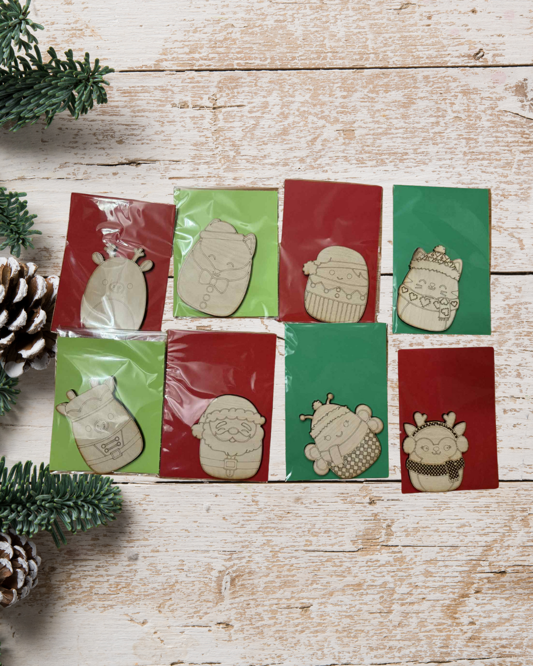 Christmas Squish Friend Cutout