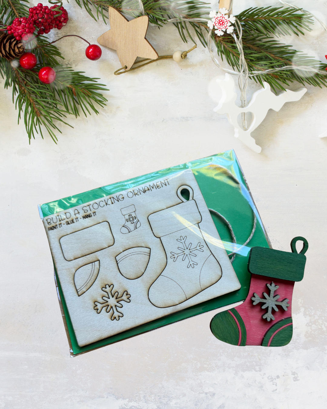 Christmas Paint it Yourself Ornament