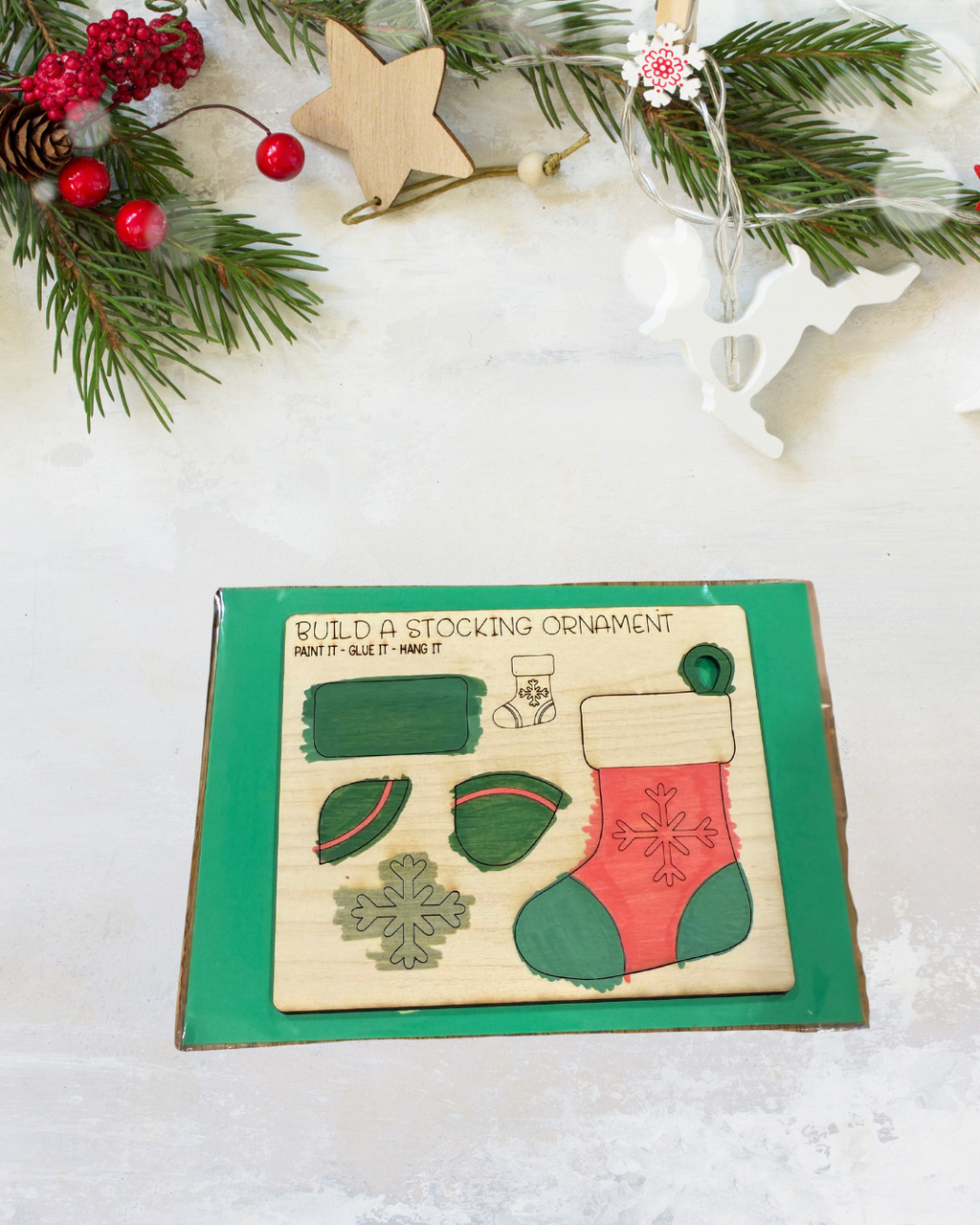 Christmas Paint it Yourself Ornament