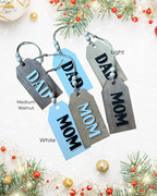 🎄 Custom Family Stocking Name Tags