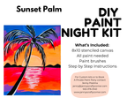Sunset Palm