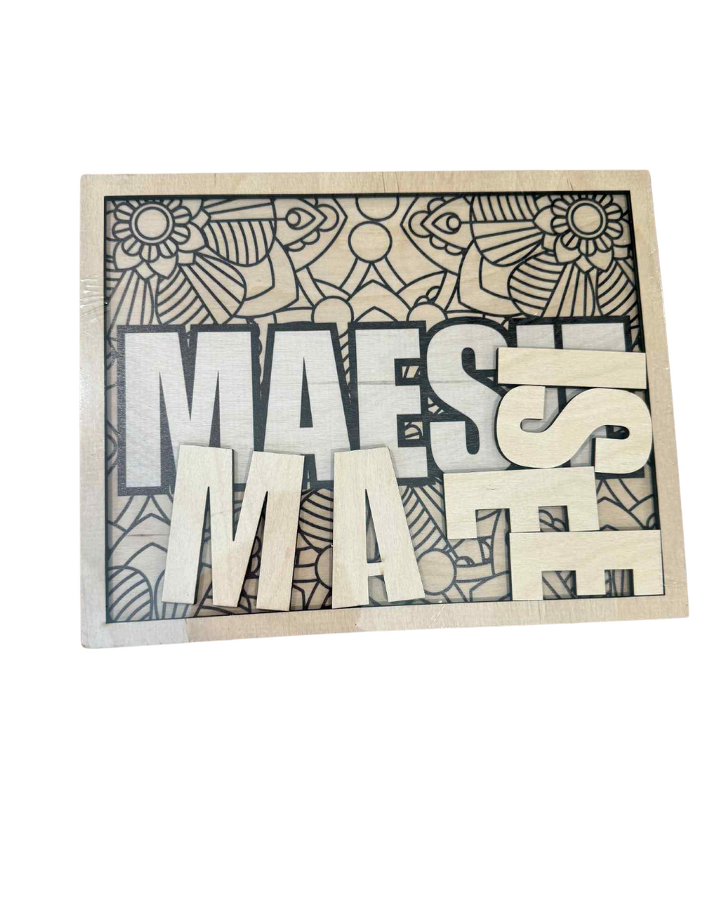 DIY Custom Name Sign – Paint-It-Yourself