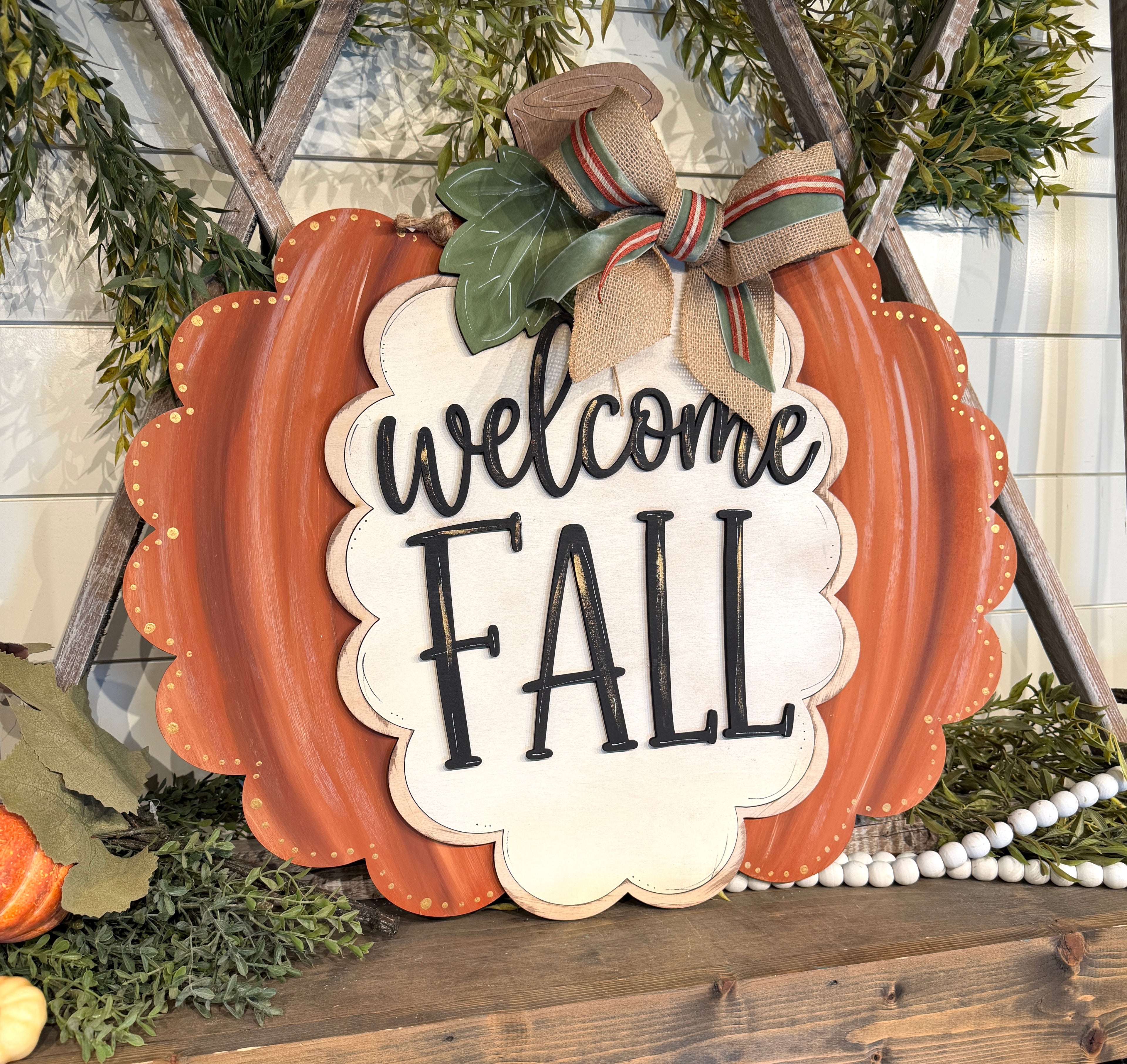 Welcome Fall Door Hanger Kit