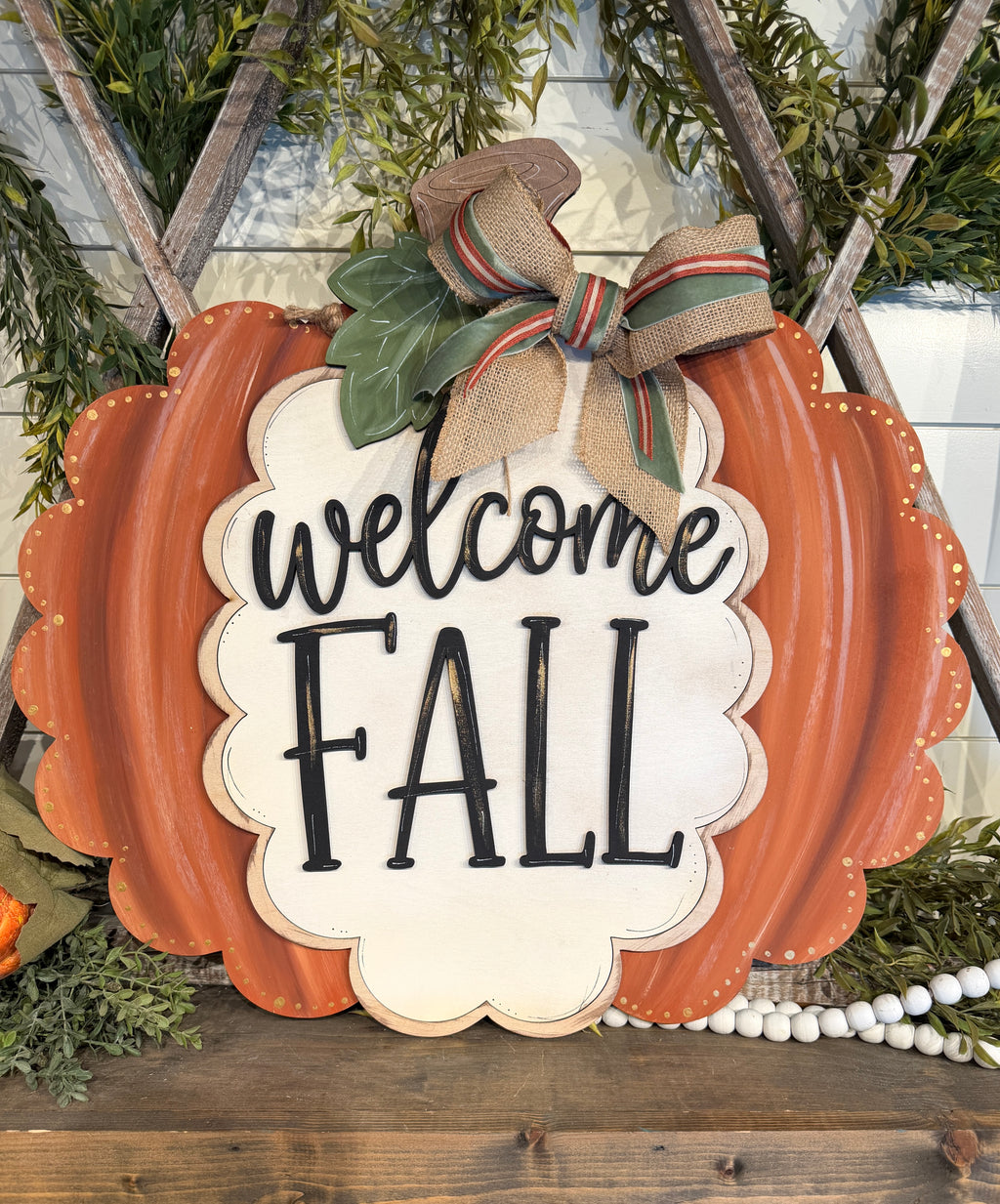 Welcome Fall Door Hanger Kit
