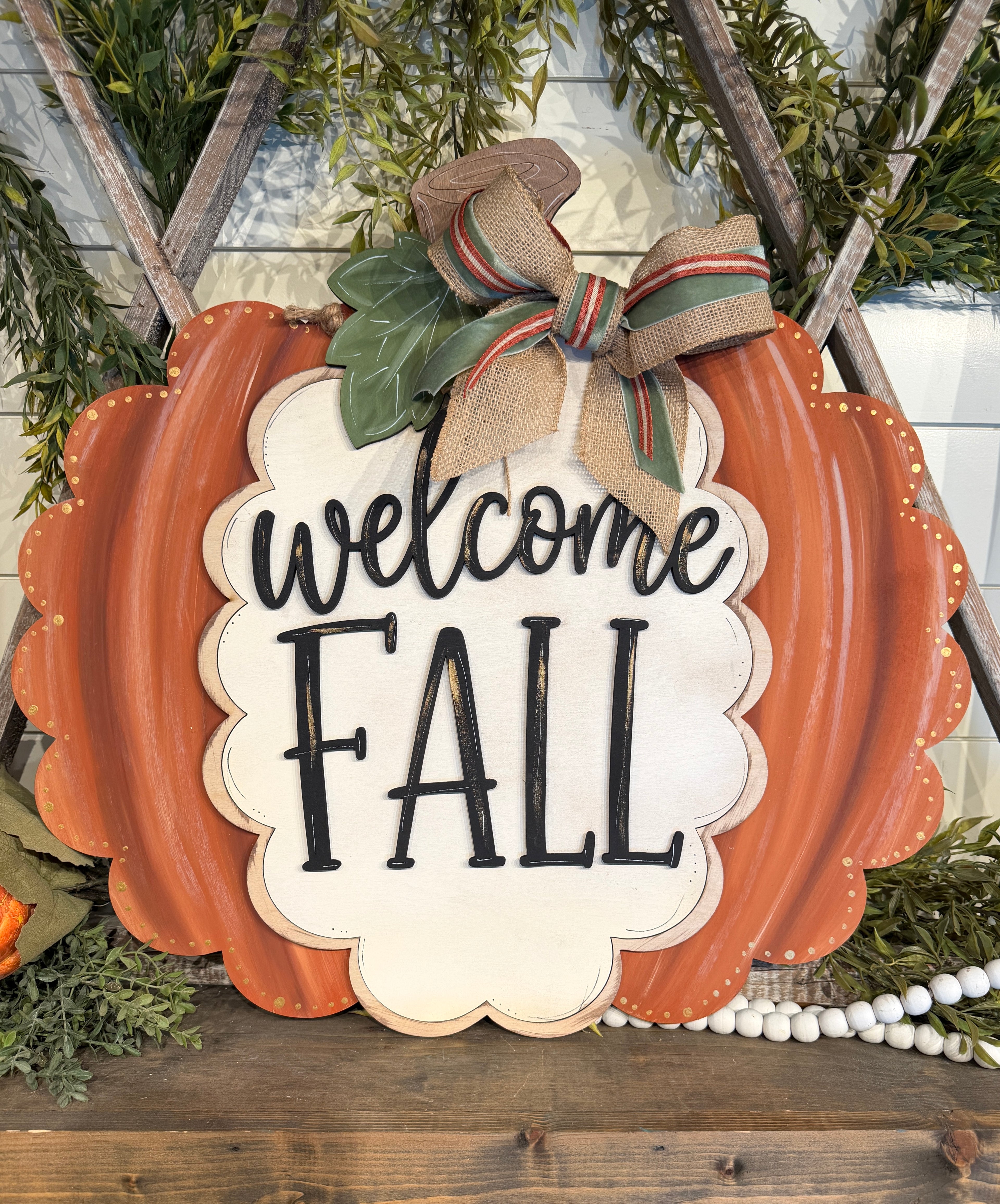 Welcome Fall Door Hanger Kit