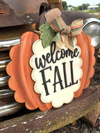 Welcome Fall Door Hanger Kit