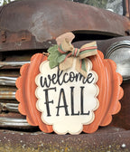 Welcome Fall Door Hanger Kit