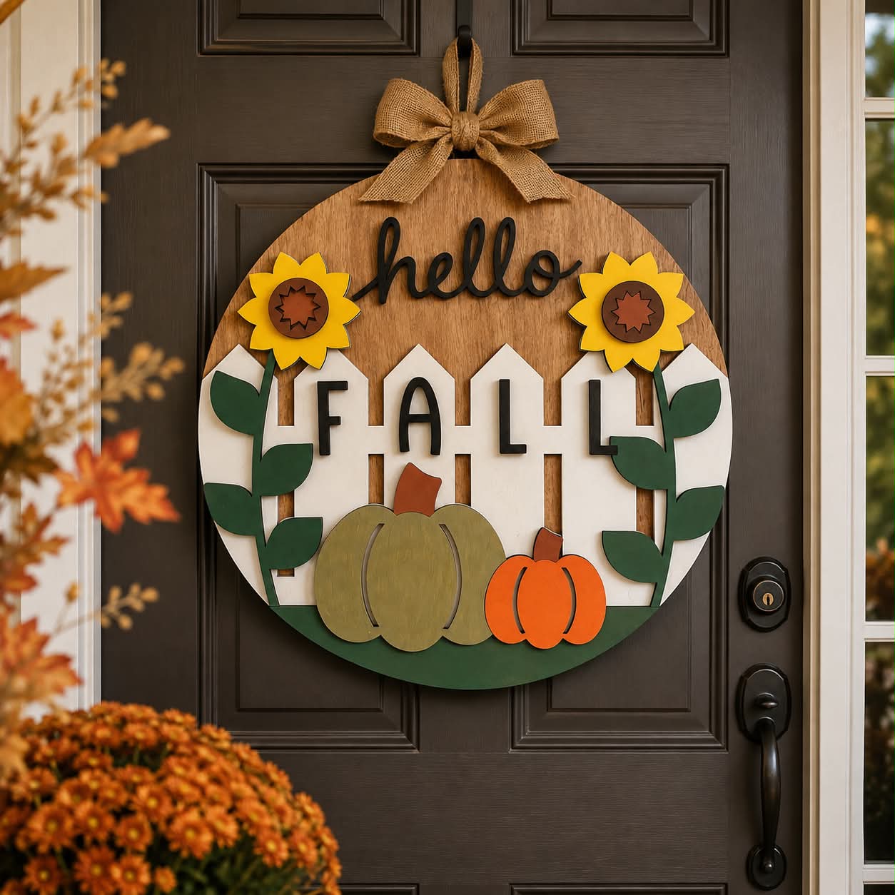 HELLO FALL DOOR HANGER KIT