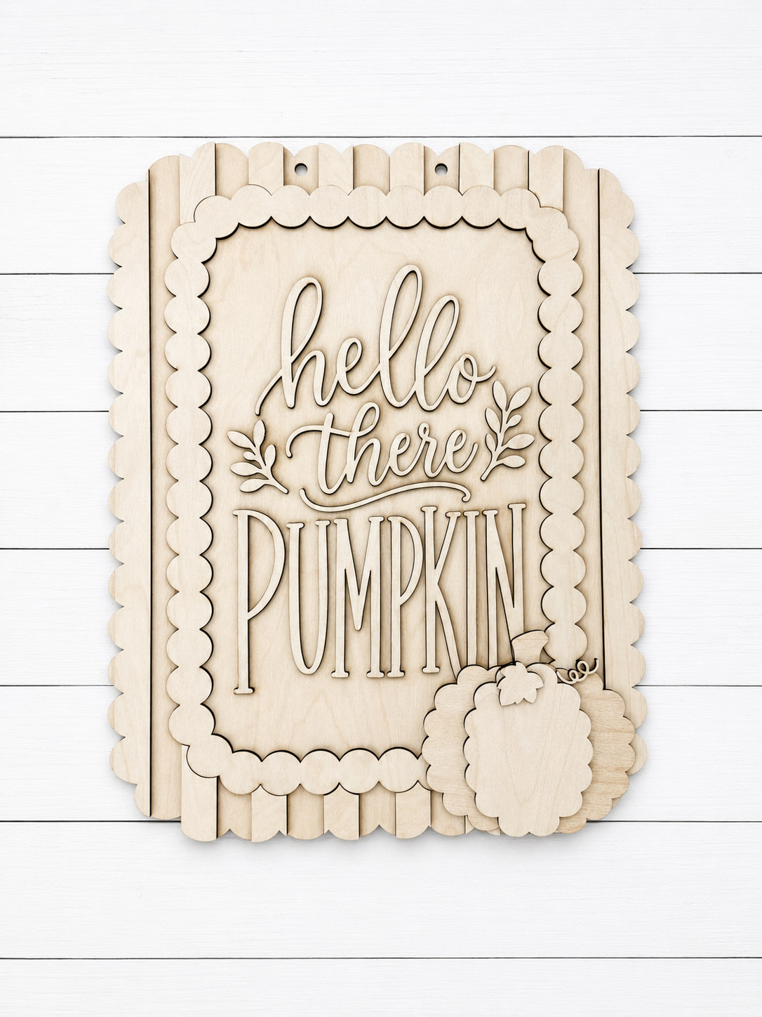 Hello There Pumpkin Door Hanger Kit