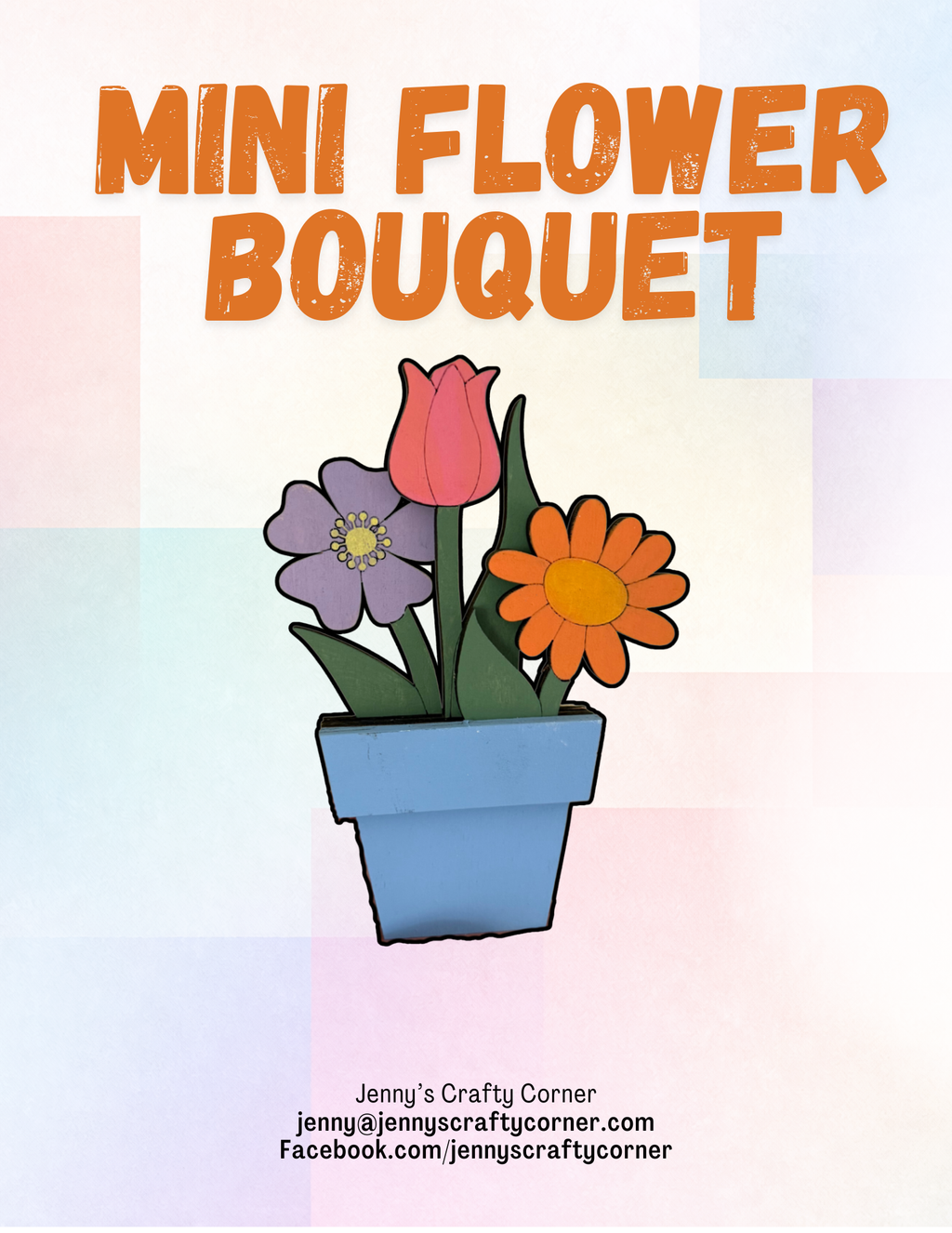 Build Your Own Flower Pot Pop Out Kit