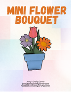 Build Your Own Flower Pot Pop Out Kit