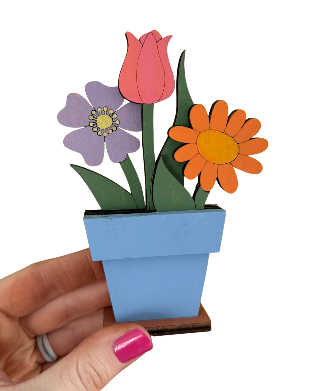 Build Your Own Flower Pot Pop Out Kit