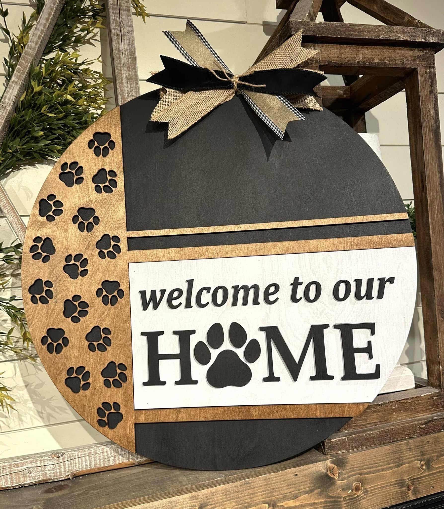 Home Paw Sign Kit