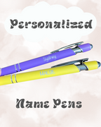 Custom Engraved Colorful Pens