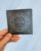 Custom Laser Engraved Slate Coasters