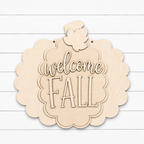 Welcome Fall Door Hanger Kit
