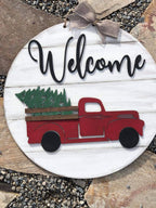 Interchangeable Truck  Welcome Sign Kit