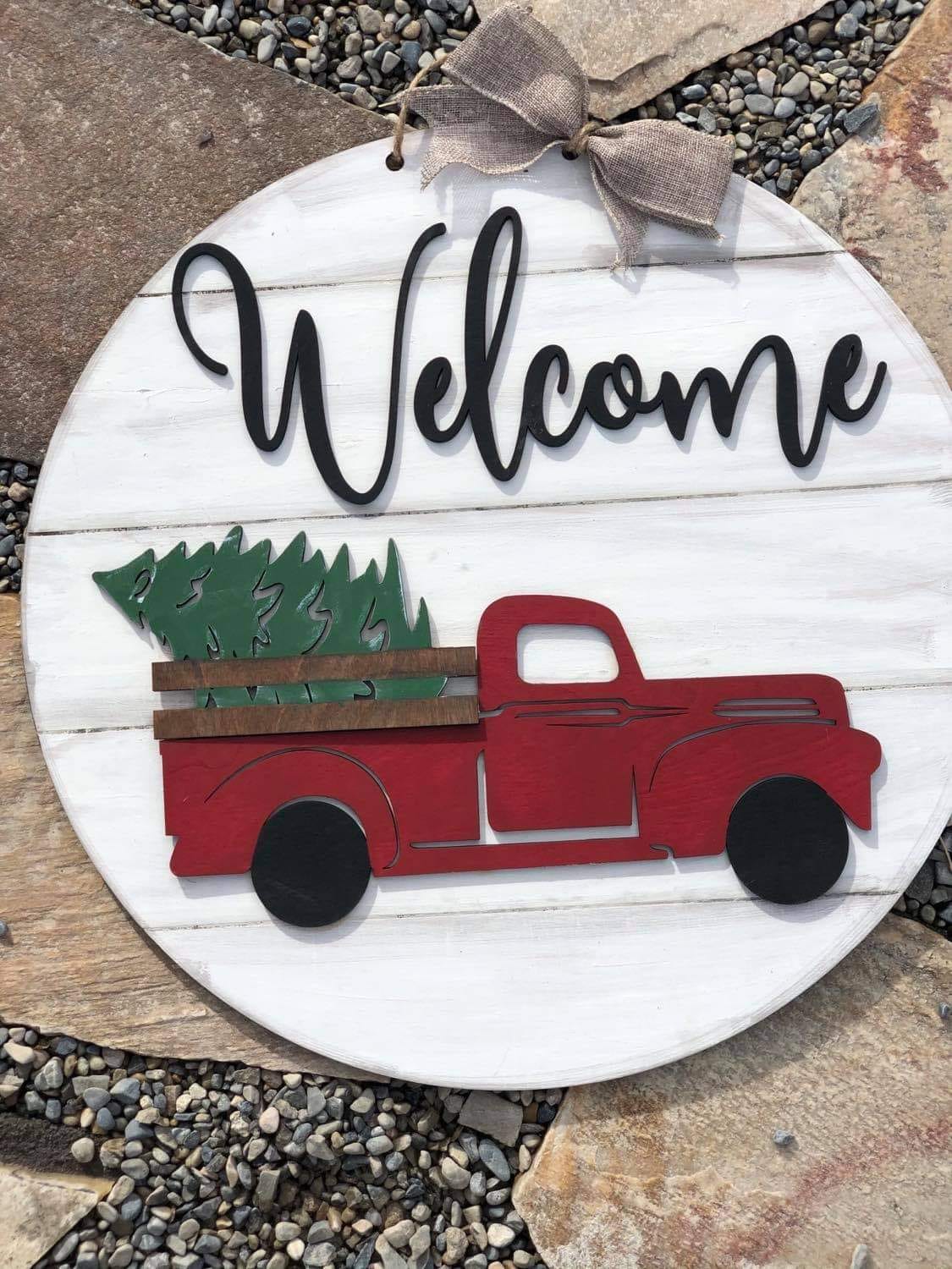 Interchangeable Truck  Welcome Sign Kit